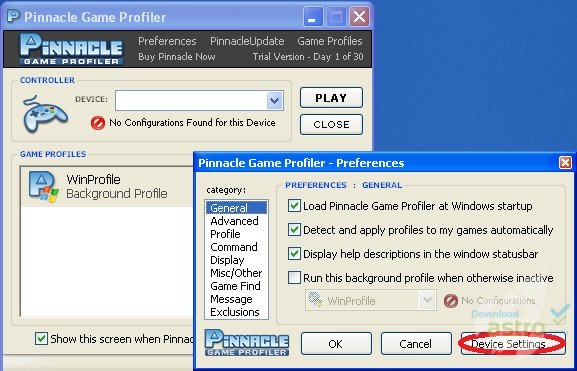 Pinnacle Game Profiler Full Version